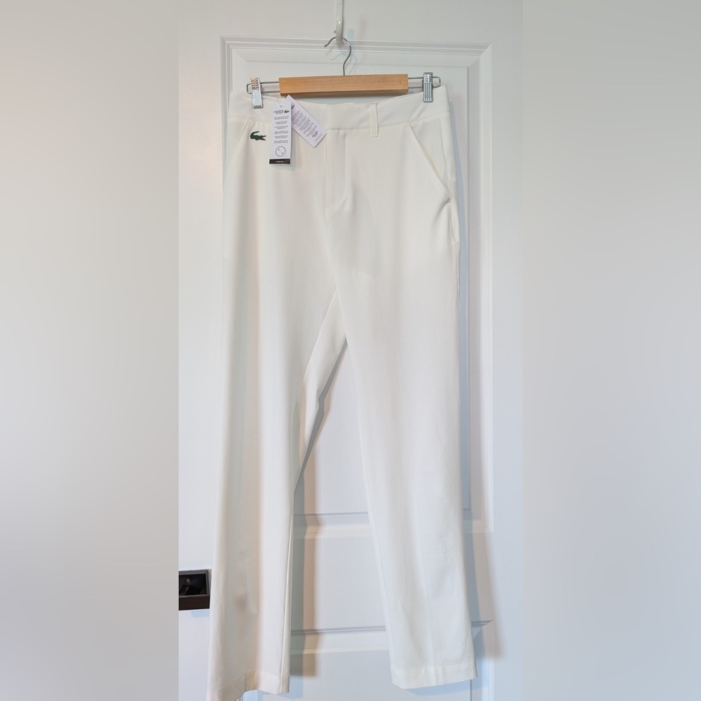 Lacoste Sport Men’s Golf Chinos White NWT Size 30
